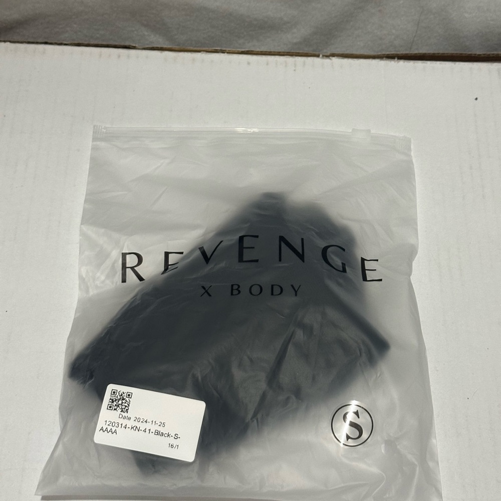 Revenge X Body Black Body Suit